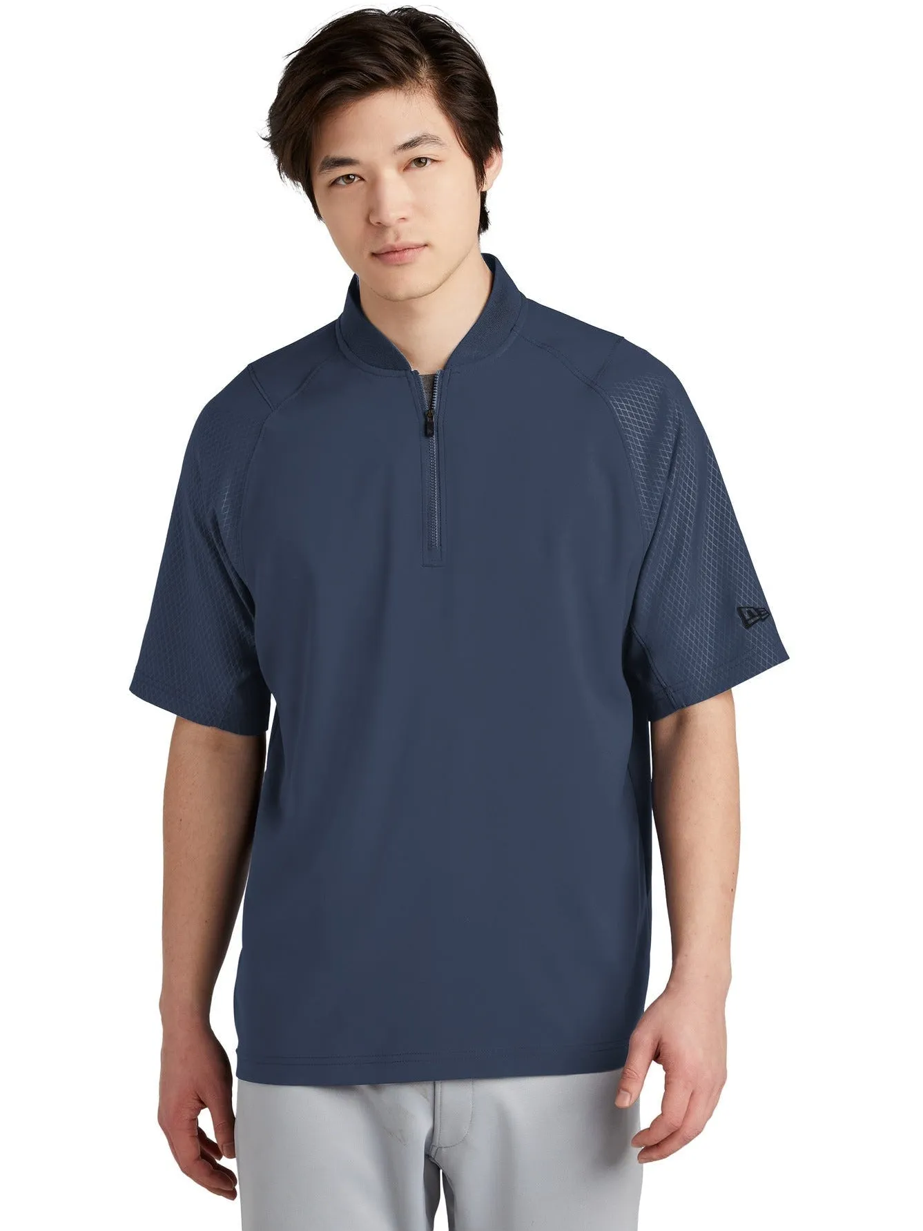 New Era Cage Short Sleeve 1/4-Zip Jacket