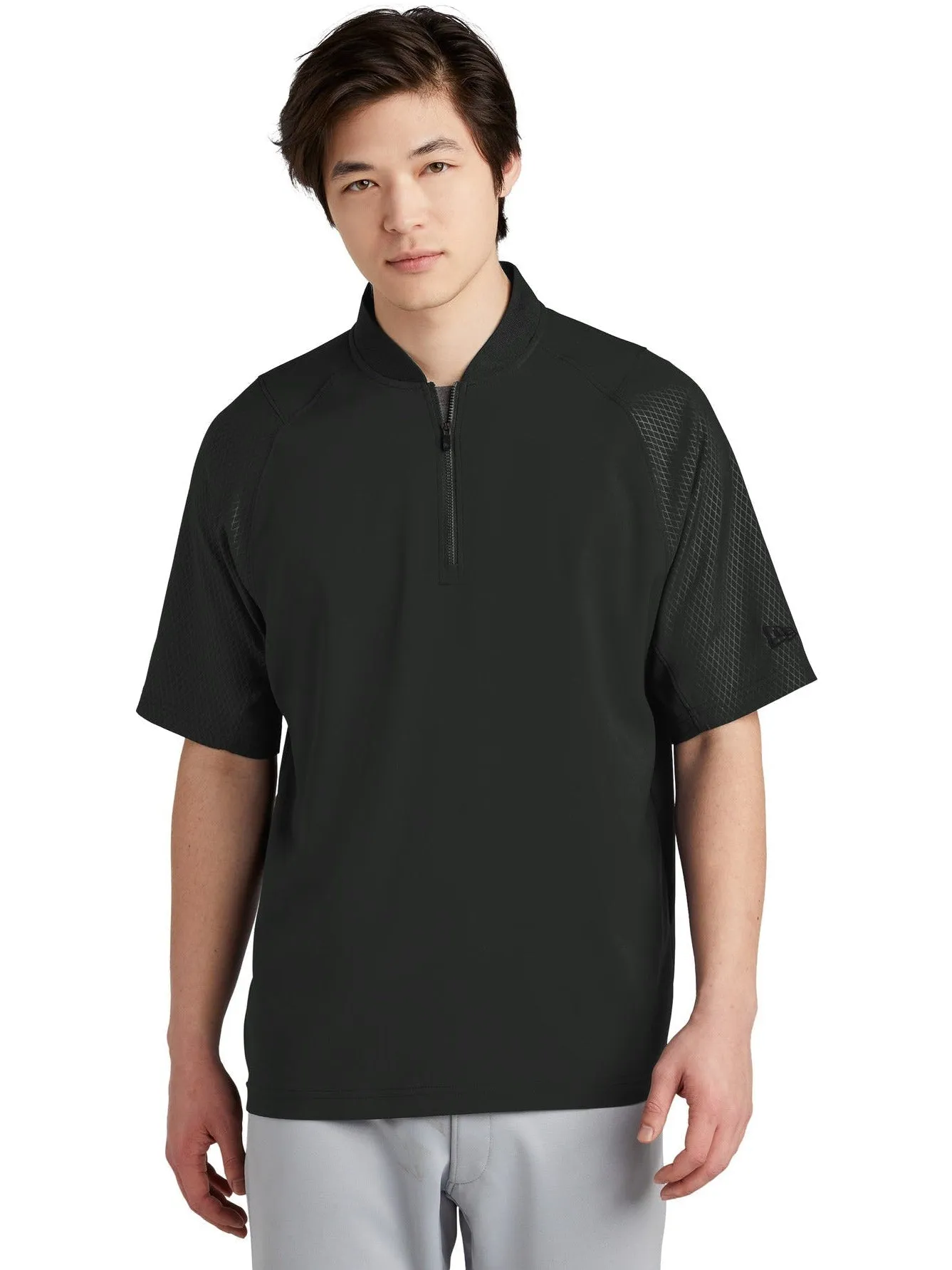 New Era Cage Short Sleeve 1/4-Zip Jacket