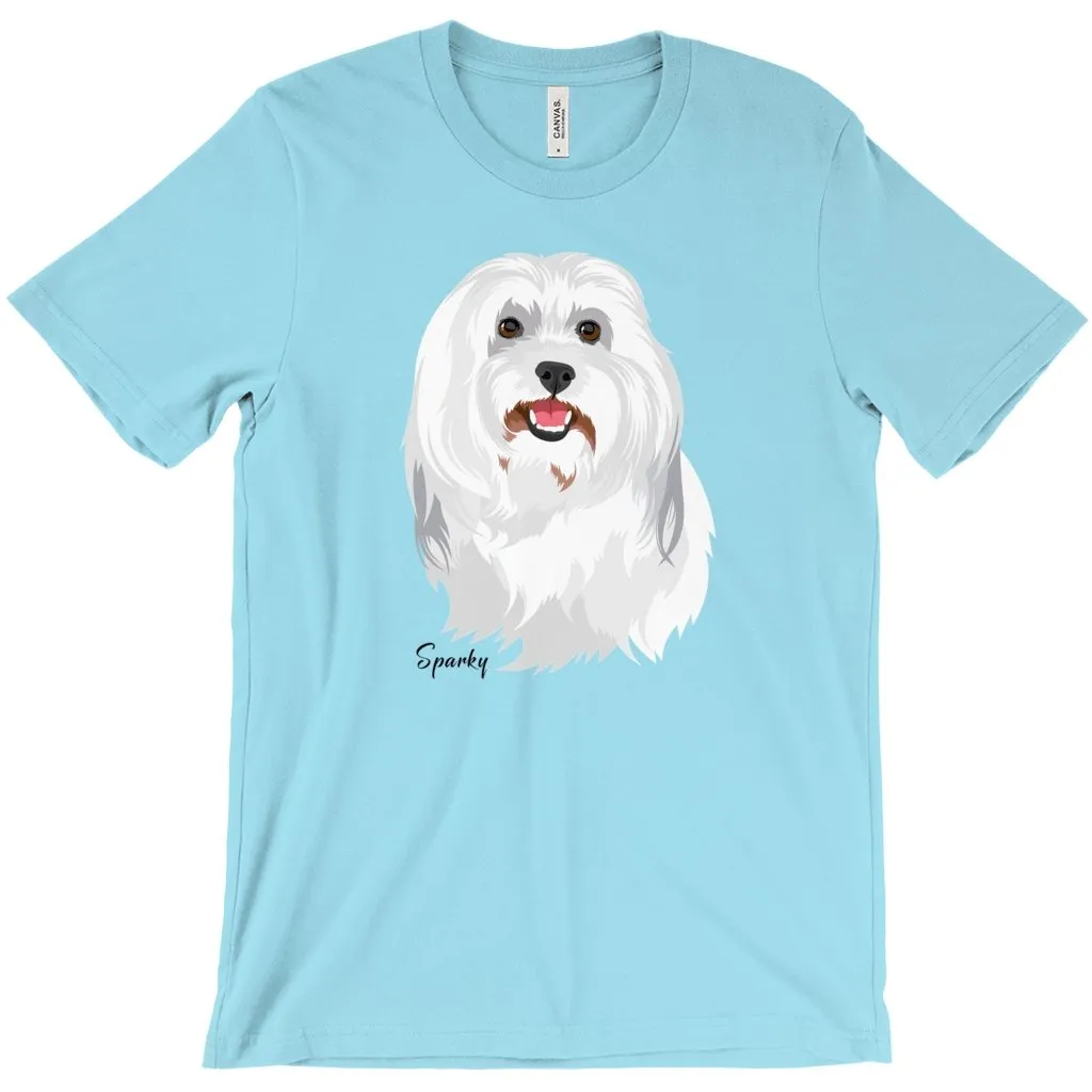 Pet Portrait Custom Unisex Tshirt