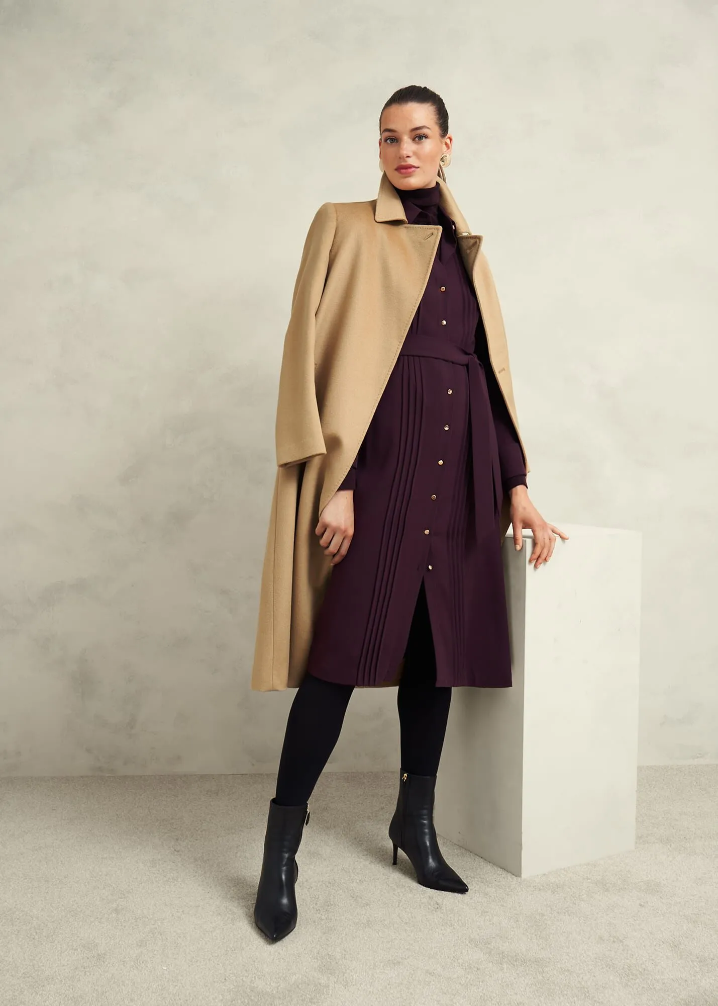 Petite Livia Wool Coat 