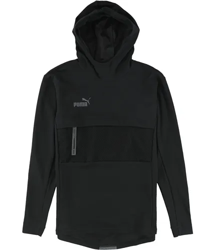 Puma Mens Mesh Pocket Hoodie Sweatshirt