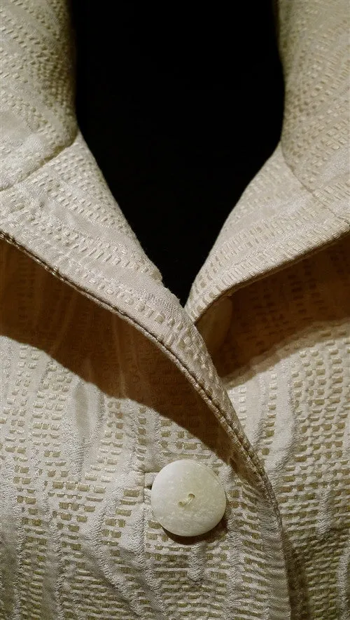 Quadrille Custom Cream Textured Riding Jacket