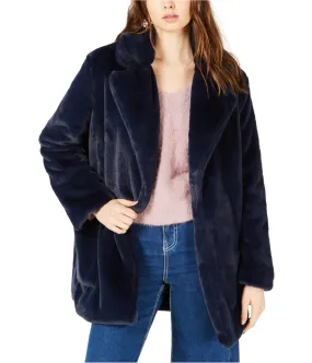 Sage The Label Womens Faux Fur Coat