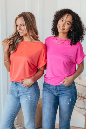 Sail Away Cuffed Dolman Top - 6 Colors