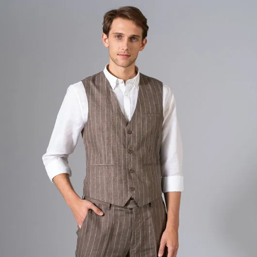 Sand Dune Linen Vest