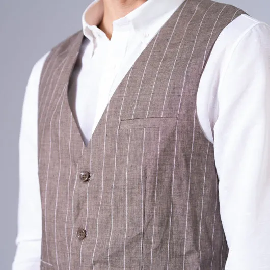 Sand Dune Linen Vest