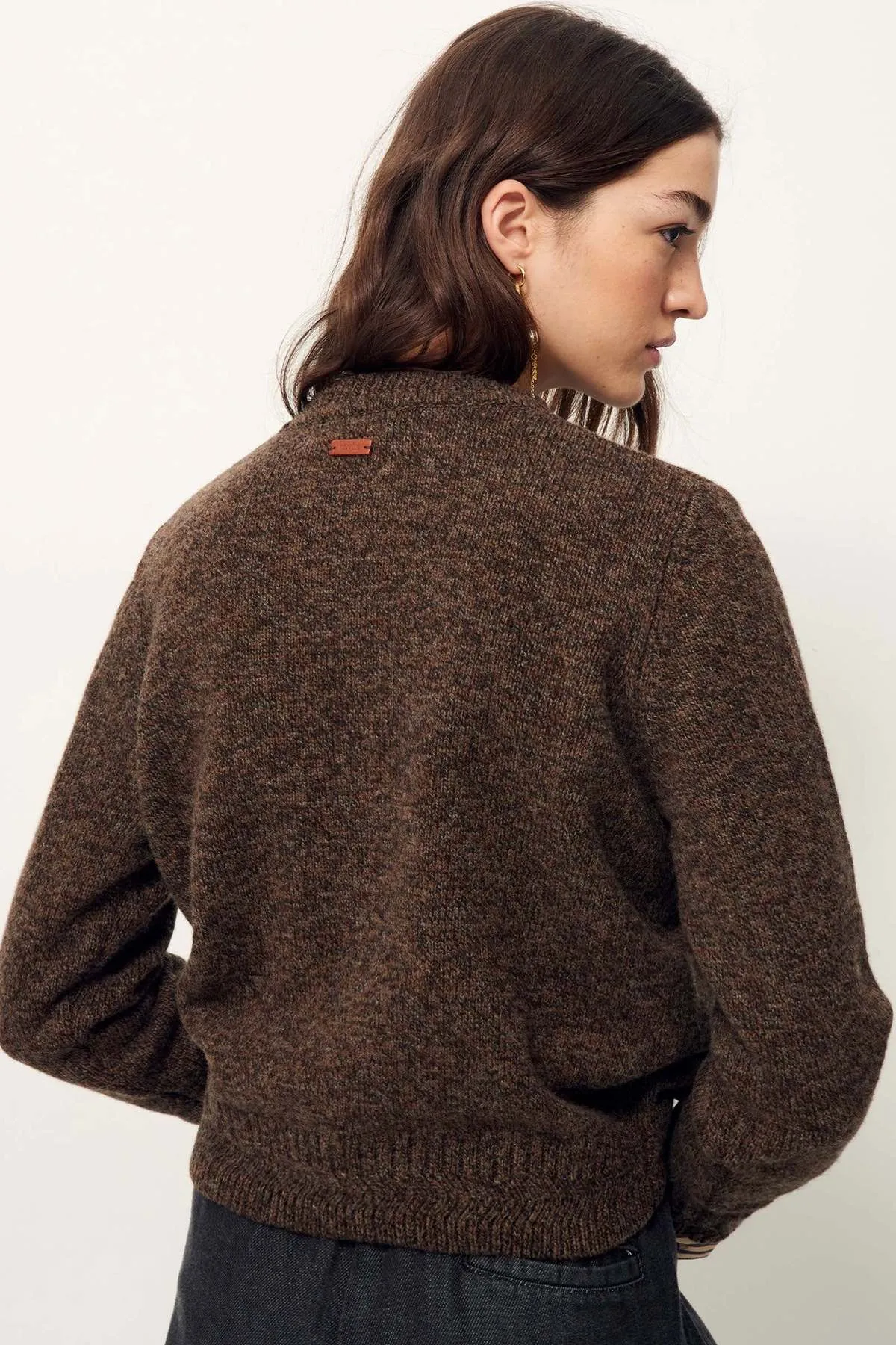 Silty Sweater - Dark Stone