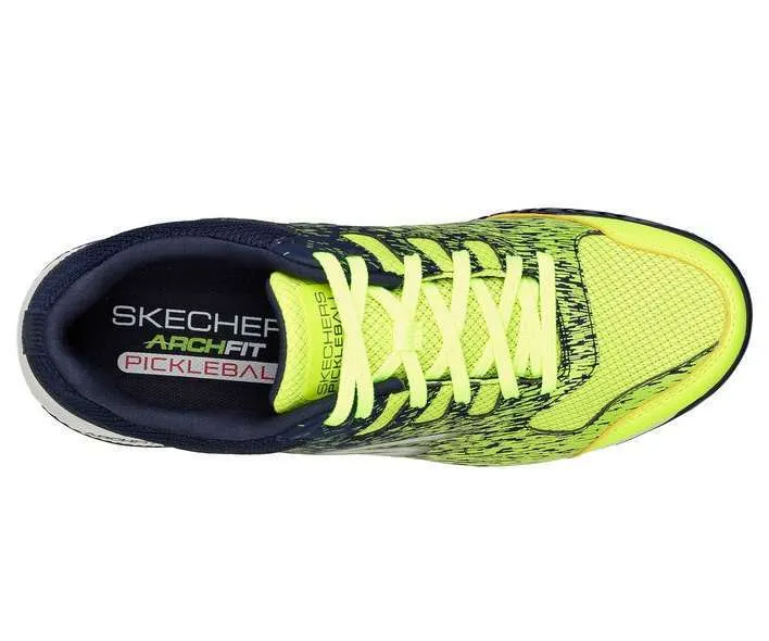 Skechers Men’s Viper Court Shoes Pickleball – Yellow Navy