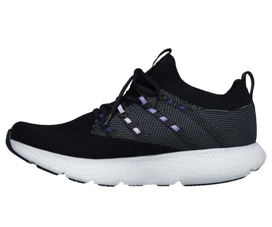 Skechers Women’s Go Run 7 Shoes – Black Purple