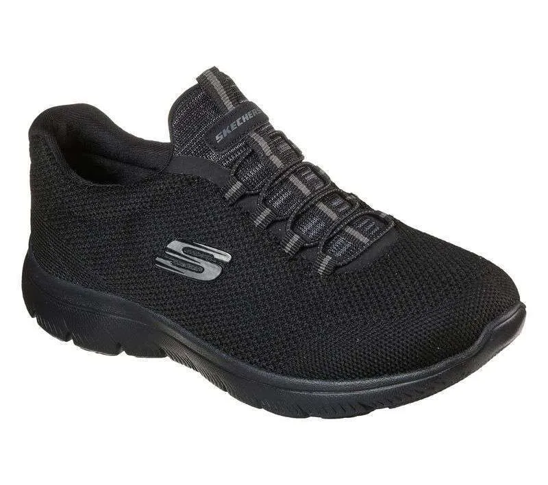 Skechers Women’s Summits Cool Classic Shoes – Black