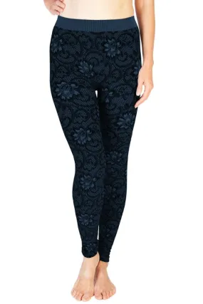 Skinny Tees Lace Print Leggings