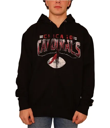 Starter Mens Chicago Cardinals Graphic Hoodie Sweatshirt