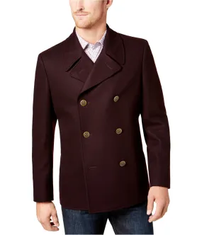 Tallia Mens Double Breasted Pea Coat, TW1