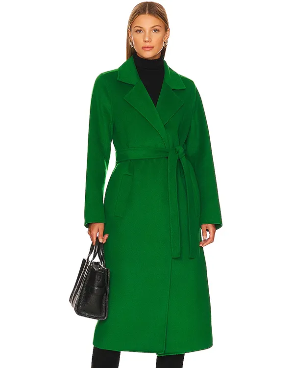 The Equalizer S04 Green Coat | Liza Lapira Green Coat