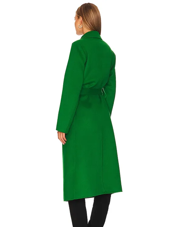 The Equalizer S04 Green Coat | Liza Lapira Green Coat