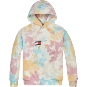 Tommy Hilfiger Hoodie Ecru Tie Dye