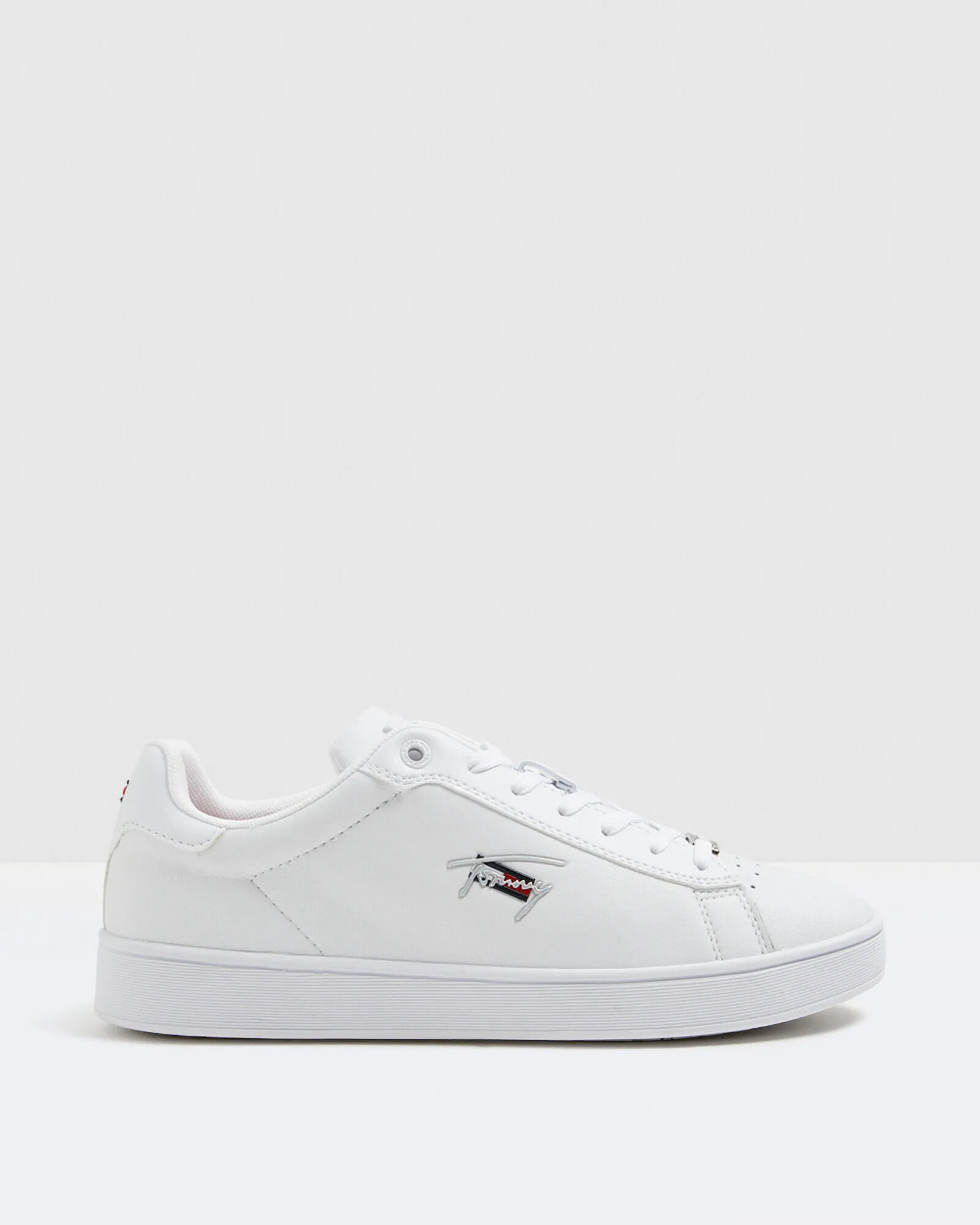 Tommy Jeans Womens Clean Cupsole Sneakers White