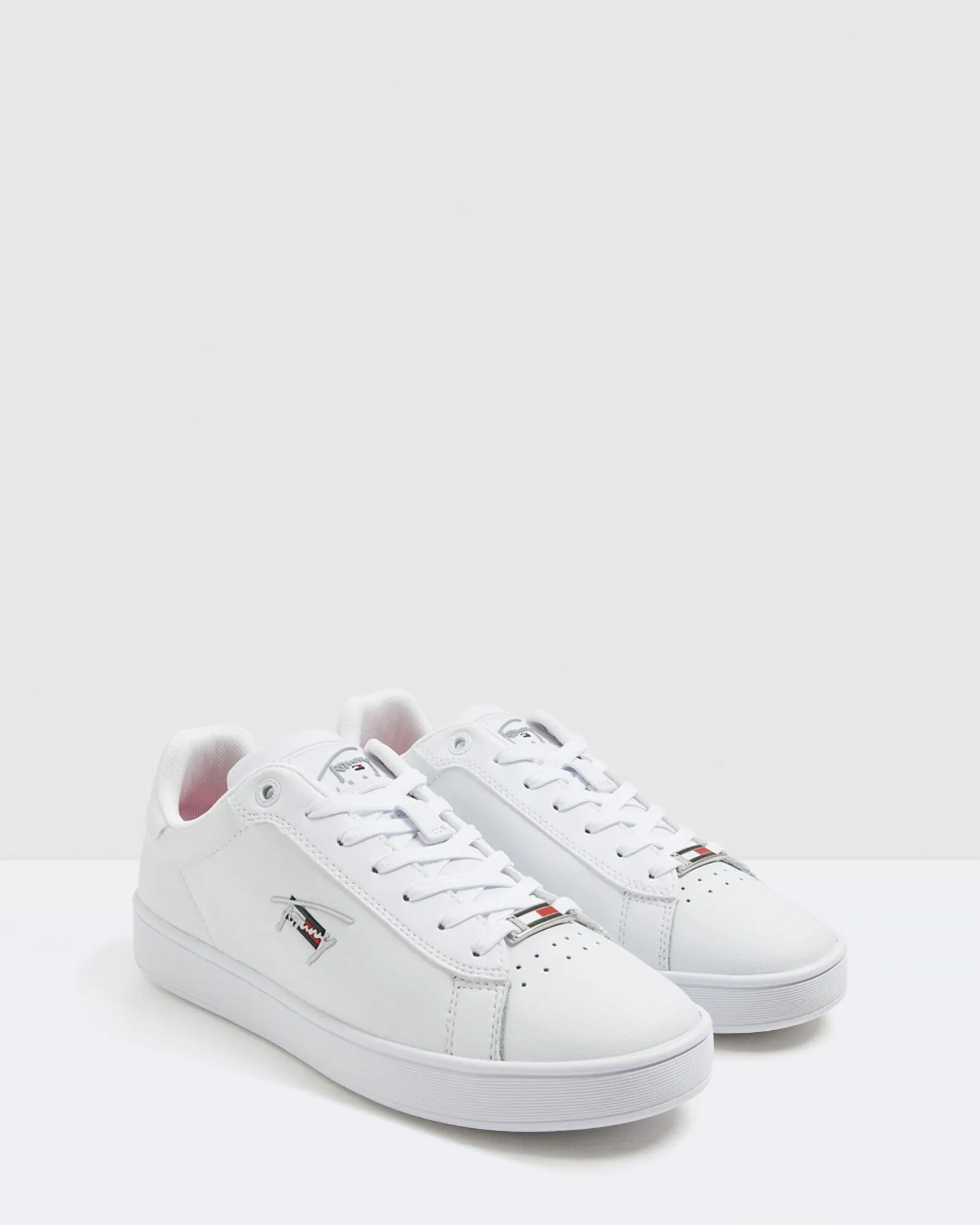 Tommy Jeans Womens Clean Cupsole Sneakers White