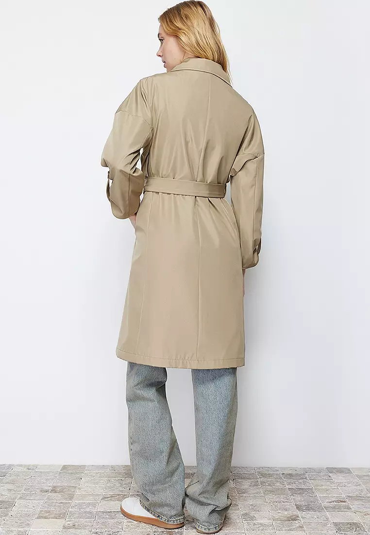 Trendyol Belted Trench Coat