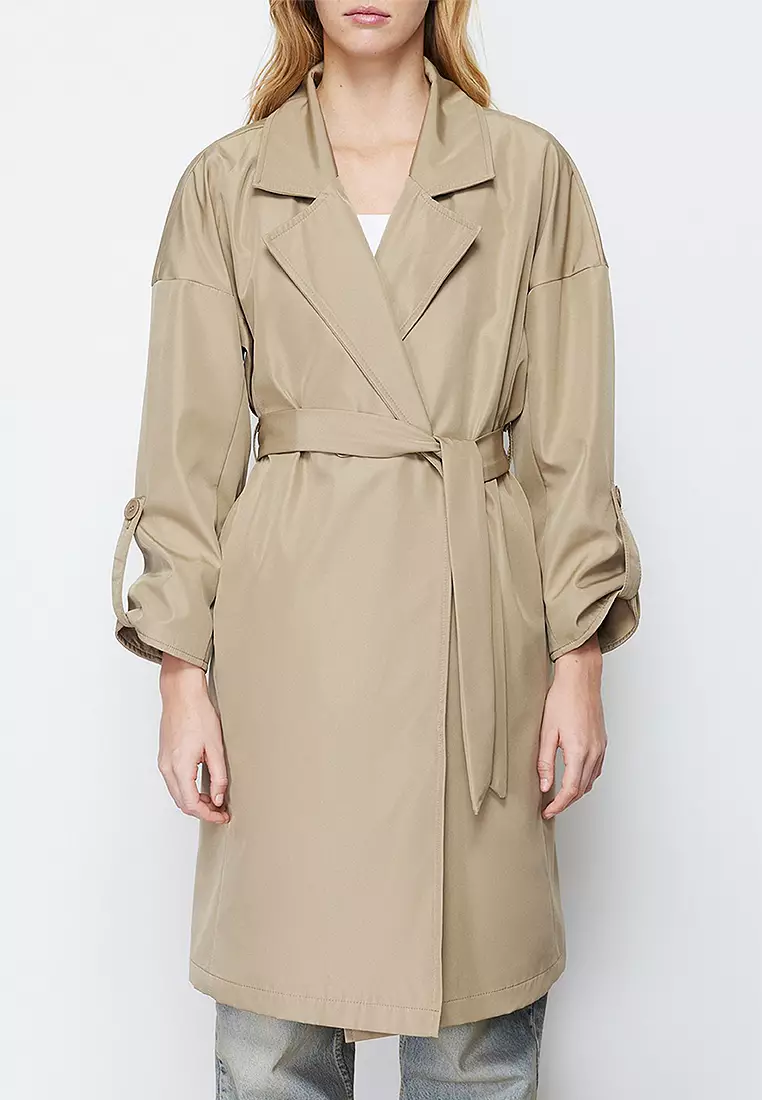 Trendyol Belted Trench Coat