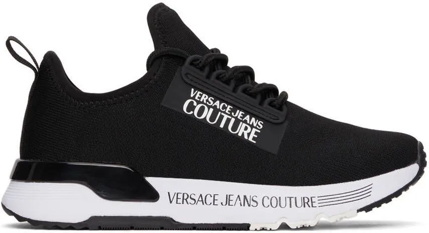 Versace Jeans Couture Black Logo Sneaker