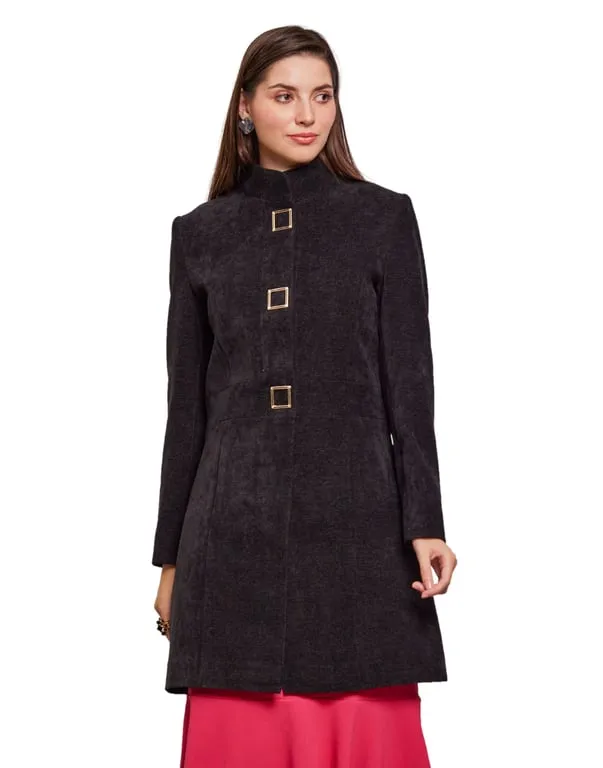 Women Coat Black Color