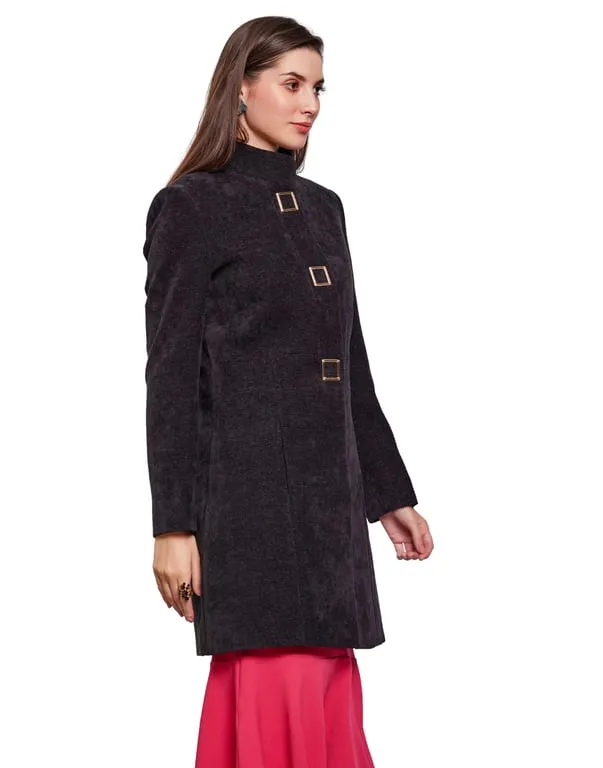 Women Coat Black Color