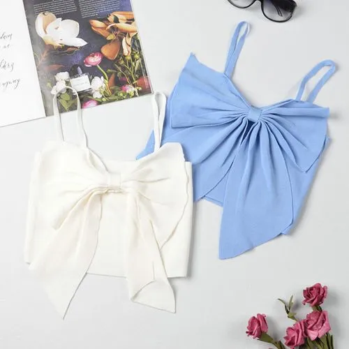 Women's Camisole Tank Tops Sexy Bow Knot