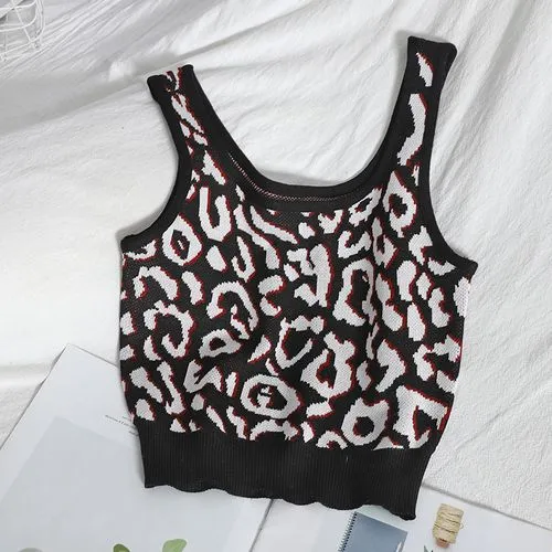 Women's Camisole Tank Tops Sexy Leopard