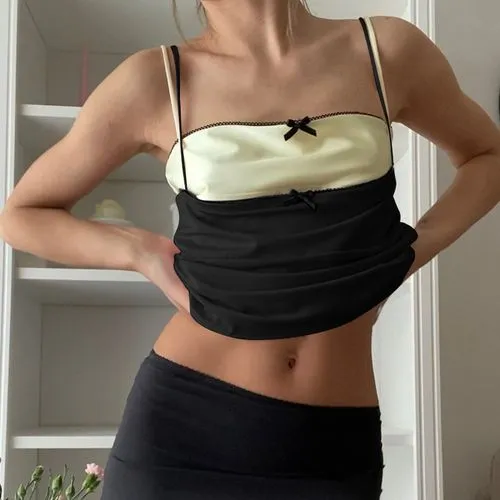 Women's Vest Tank Tops Sexy Bow Knot