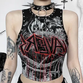 Women's Vest Tank Tops Sexy Punk Printing