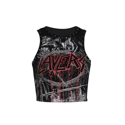 Women's Vest Tank Tops Sexy Punk Printing