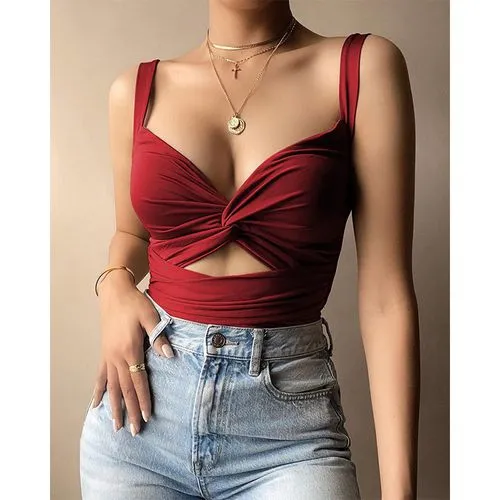 Women's Vest Tank Tops Streetwear Solid Color