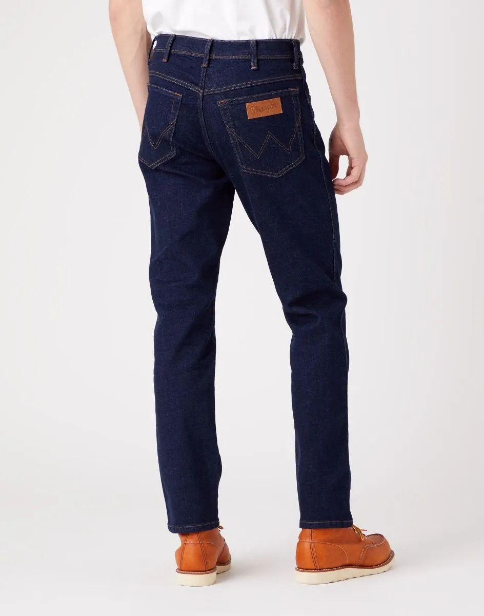 Wrangler Texas Slim Stretch Denim Jeans Day Drifter